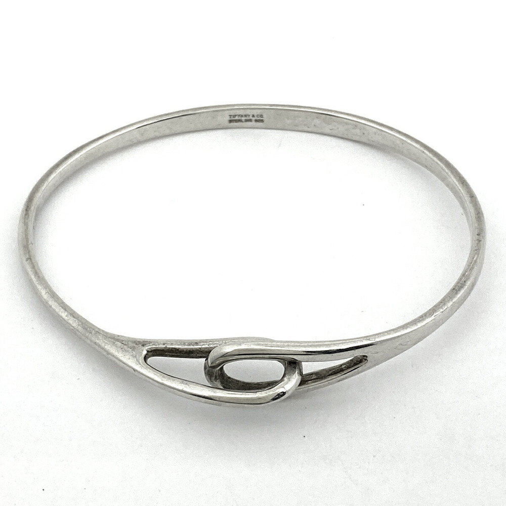 Tiffany Double Loop Bangle Silver - image 2